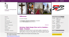 Desktop Screenshot of christuskirche-schnaittach.de
